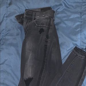 Ankle legging mid rise pants